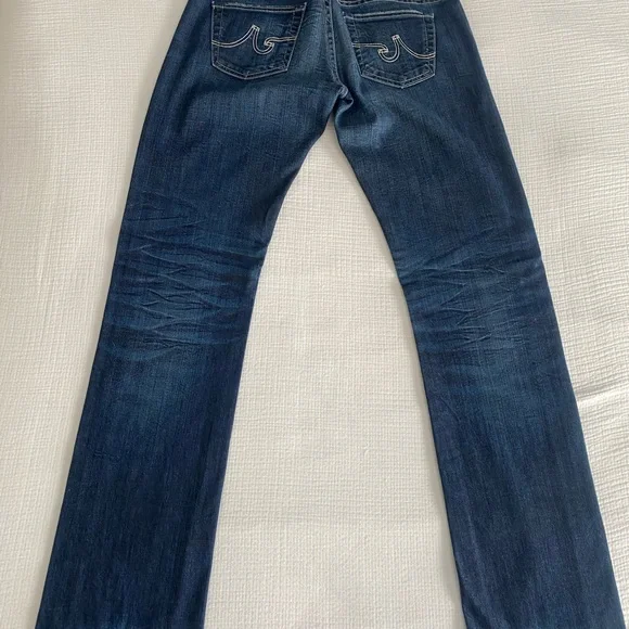 Ag Adriano Goldschmied Tomboy Relaxed Straight Leg  Jeans - Picture 2 of 9